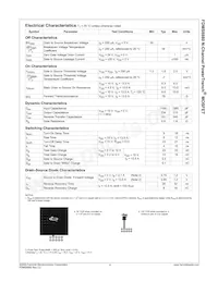 FDMS8880 Datasheet Page 3