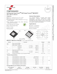 FDMT80040DC Datasheet Pagina 2