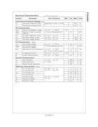 FDS4480 Datasheet Page 2