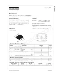 FDS6682 Datasheet Page 2