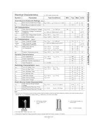 FDS8449 Datasheet Page 2