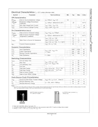 FDS8817NZ Datasheet Page 2