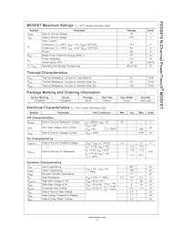FDS8878 Datasheet Page 2
