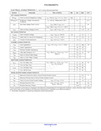 FDU3N50NZTU Datasheet Page 3