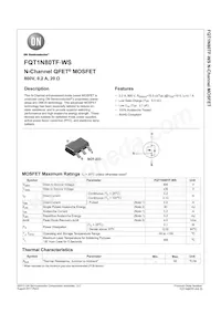 FQT1N80TF-WS Datasheet Cover