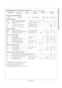 FQT1N80TF-WS Datasheet Pagina 2