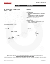 HUF75321D3ST Datasheet Pagina 2