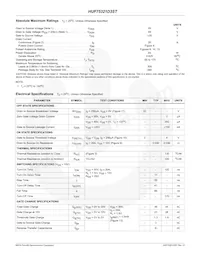 HUF75321D3ST Datasheet Page 3