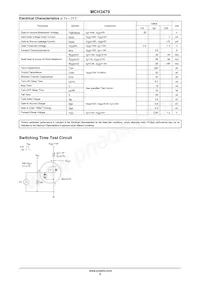 MCH3479-TL-H Datasheet Pagina 2