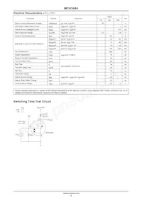 MCH3484-TL-H Datasheet Pagina 2