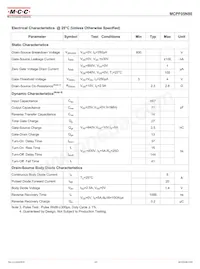 MCPF05N80-BP Datasheet Page 2