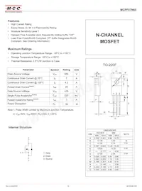 MCPF07N65-BP Datenblatt Cover