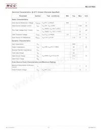 MCU07N65-TP Datasheet Page 2
