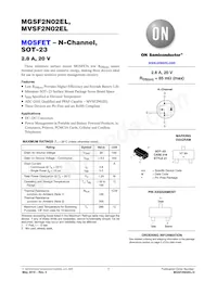 MVSF2N02ELT1G Datasheet Cover