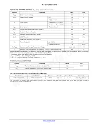 NTB110N65S3HF Datasheet Page 2