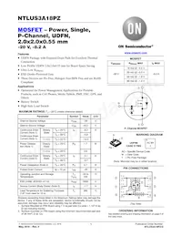 NTLUS3A18PZTAG Datasheet Cover