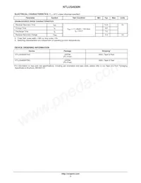 NTLUS4930NTBG Datasheet Page 3