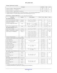 NTLUS4C12NTBG Datasheet Page 2