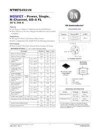 NTMFS4931NT3G Datasheet Cover