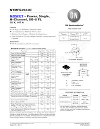 NTMFS4934NT1G Datasheet Cover