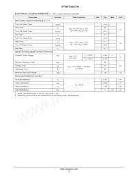 NTMFS4937NT3G Datasheet Page 3