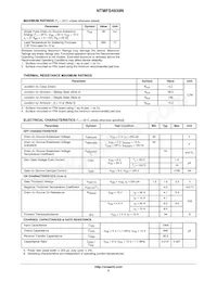 NTMFS4939NT3G Datasheet Page 2