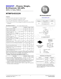 NTMFS4C022NT1G Datenblatt Cover