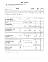 NTMFS4C032NT3G Datasheet Page 2
