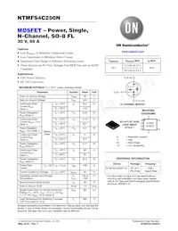 NTMFS4C250NT1G Datasheet Cover