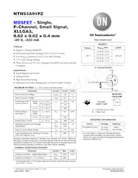 NTNS3A91PZT5G數據表 封面