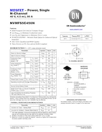 NVMFS5C456NWFT1G Datasheet Cover
