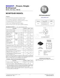 NVMYS4D1N06CLTWG Datasheet Cover