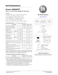 NVTFWS008N04CTAG Datasheet Cover