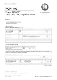 PCP1402-TD-H Datenblatt Cover