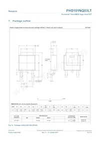 PHD101NQ03LT Datasheet Page 9
