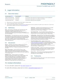 PHD97NQ03LT Datasheet Page 11