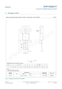 PHP18NQ11T Datasheet Page 9