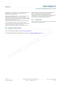 PHP18NQ11T Datasheet Page 12