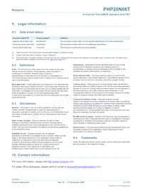 PHP20N06T Datasheet Pagina 11