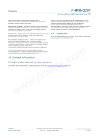 PHP9NQ20T Datasheet Pagina 12