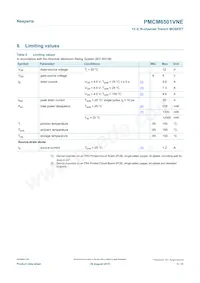 PMCM6501VNEZ Datasheet Page 3