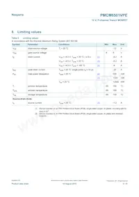 PMCM6501VPEZ Datasheet Page 3