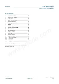 PMCM6501VPEZ Datasheet Page 15