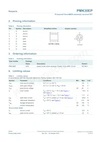PMK30EP Datasheet Page 2