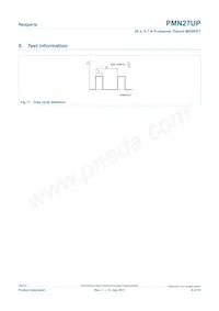 PMN27UPH Datasheet Pagina 9