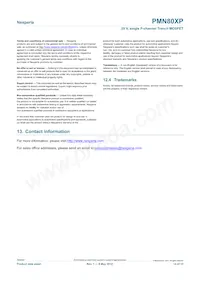PMN80XP Datasheet Pagina 14