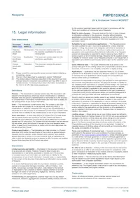 PMPB10XNEAX Datasheet Page 13