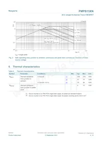 PMPB15XN Datasheet Page 4