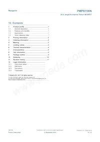 PMPB15XN Datasheet Page 12