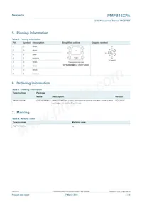 PMPB15XPAX Datasheet Page 2